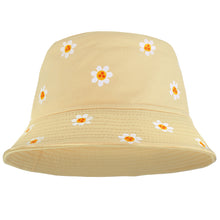 Load image into Gallery viewer, Bucket Hat - Daisy Flower