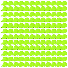 Load image into Gallery viewer, 144-Pack Baseball Dad Cap Velcro Strap Adjustable Size - Neon Green