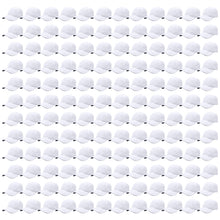Load image into Gallery viewer, 144-Pack Baseball Dad Cap Velcro Strap Adjustable Size - White