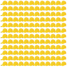 Load image into Gallery viewer, 144-Pack Baseball Dad Cap Velcro Strap Adjustable Size - Yellow