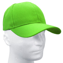 Load image into Gallery viewer, 144-Pack Baseball Dad Cap Velcro Strap Adjustable Size - Light Green