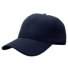 Load image into Gallery viewer, 12-Pack Baseball Dad Cap Velcro Strap Adjustable Size - Navy