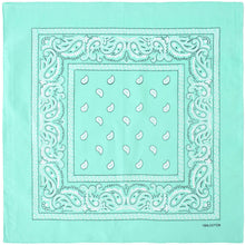 Load image into Gallery viewer, 12-Pack Bandana Headband - Mint