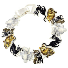 Load image into Gallery viewer, Cat Magnetic Closured Bracelet