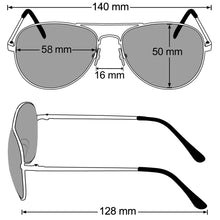 Load image into Gallery viewer, Aviator Sunglasses Classic - Polarized - Gold Frame - Brown