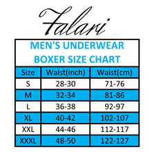 Load image into Gallery viewer, Falari 4-Pack Men's Boxer Underwear 100% Cotton Premium Quality 368-05