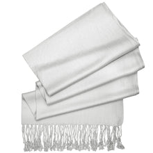 Load image into Gallery viewer, Women's Soft Solid Color Pashmina Shawl Wrap Scarf - Silver Grey