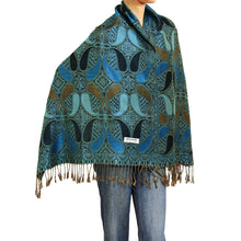 Load image into Gallery viewer, Women's Paisley Pashmina Shawl
