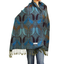 Load image into Gallery viewer, Women's Paisley Pashmina Shawl