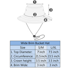 Load image into Gallery viewer, Wide Brim Boonie Hat - Yellow