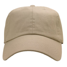 Load image into Gallery viewer, Classic Baseball Cap Soft Cotton Adjustable Size - Khaki