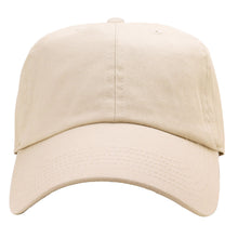 Load image into Gallery viewer, Classic Baseball Cap Soft Cotton Adjustable Size - Putty