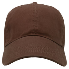 Load image into Gallery viewer, Classic Baseball Cap Soft Cotton Adjustable Size - Dark Brown