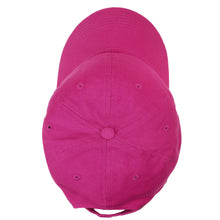 Load image into Gallery viewer, Classic Baseball Cap Soft Cotton Adjustable Size - Fuchsia