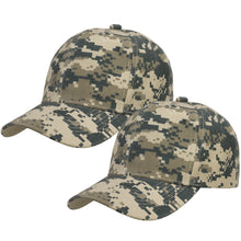 Load image into Gallery viewer, 2-Pack Baseball Dad Cap Adjustable Size Perfect for Running Workouts and Outdoor Activities