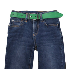 Load image into Gallery viewer, Falari Kids Leather Belts for Boys All Occasion 1" Trim to Fit - One Piece Leather Cutting