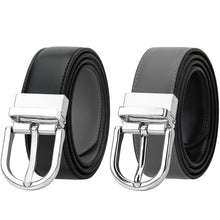 Load image into Gallery viewer, Falari Women Reversible Genuine Leather Belt