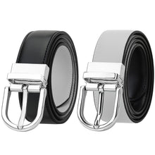 Load image into Gallery viewer, Falari Women Reversible Genuine Leather Belt