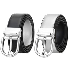 Load image into Gallery viewer, Falari Women Reversible Genuine Leather Belt