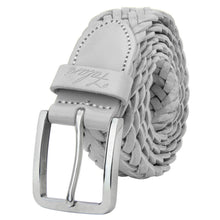 Load image into Gallery viewer, Men's Leather Braided Belt Stainless Steel Buckle 35mm 9007